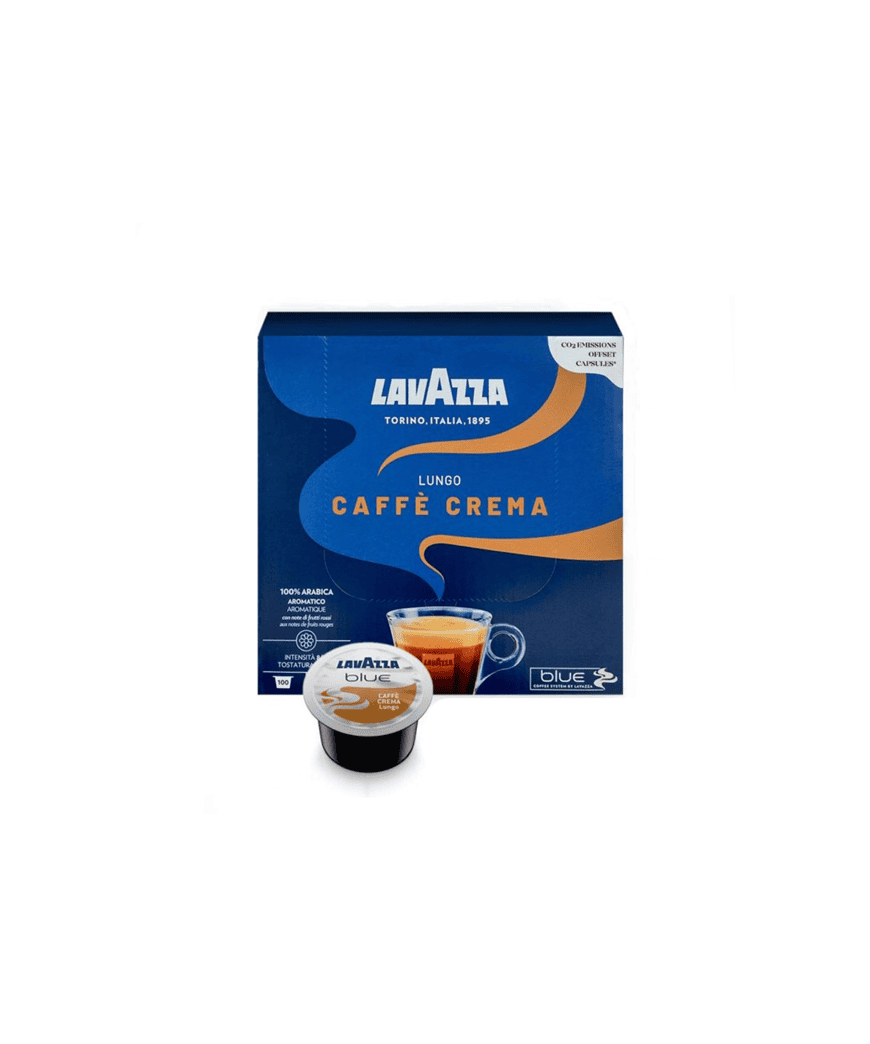 Kavos kapsulės Lavazza Blue Caffe Crema Lungo, 100 vnt