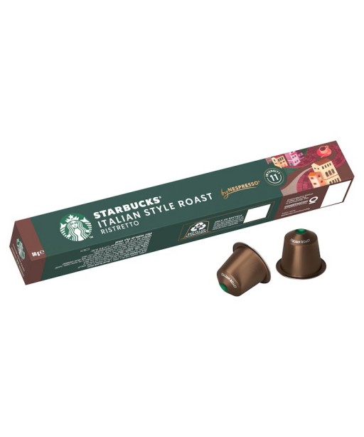 Kavos kapsulės Nespresso® aparatams Starbucks Italian Style Roast, 10 vnt