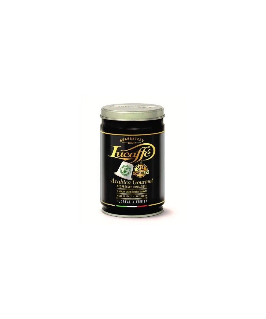 Kavos kapsulės Nespresso® aparatams Lucaffe Arabica Gourmet , 22 vnt