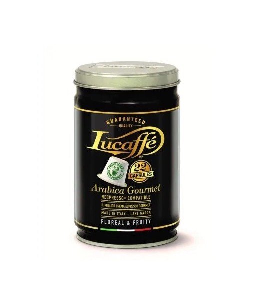 Kavos kapsulės Nespresso® aparatams Lucaffe Arabica Gourmet , 22 vnt