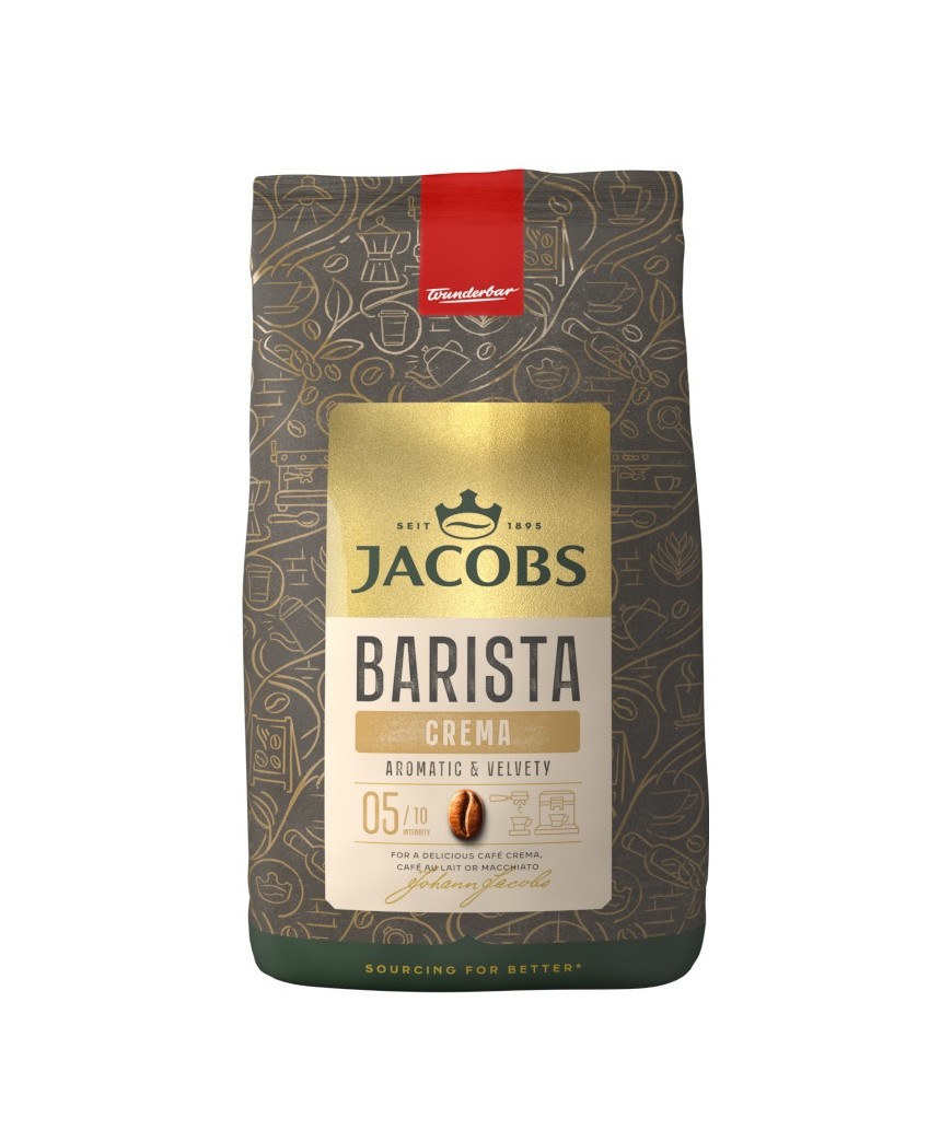 Kavos pupelės Jacobs Barista Crema, 1 kg