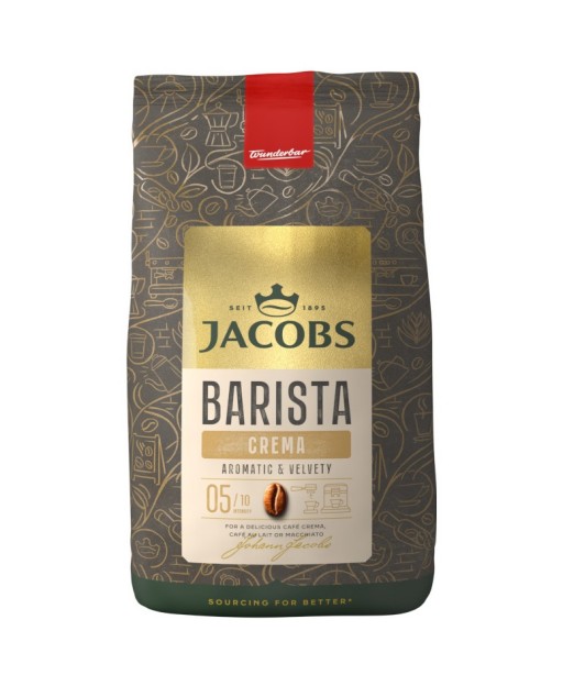 Kavos pupelės Jacobs Barista Crema, 1 kg