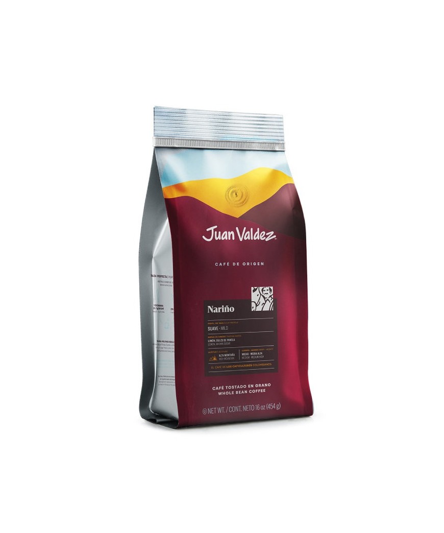 Rūšinės kavos pupelės Juan Valdez Narino, 0.454 kg