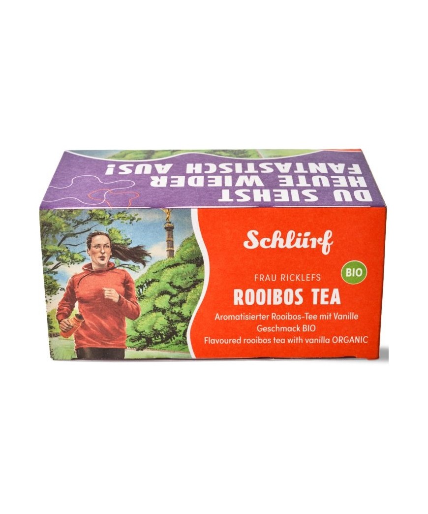 Raudonoji arbata Büdel “Mrs Ricklefs Rooibos Tea”, 20 vnt.