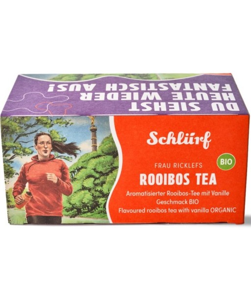 Raudonoji arbata Büdel “Mrs Ricklefs Rooibos Tea”, 20 vnt.