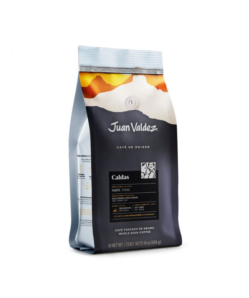 Rūšinės kavos pupelės Juan Valdez Caldas, 0.454 kg