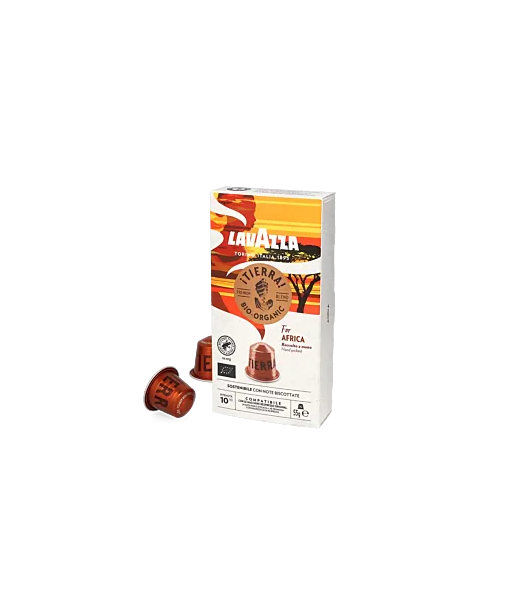 Ekologiškos kavos kapsulės Nespresso® aparatams Lavazza Tierra for Africa, 10 vnt