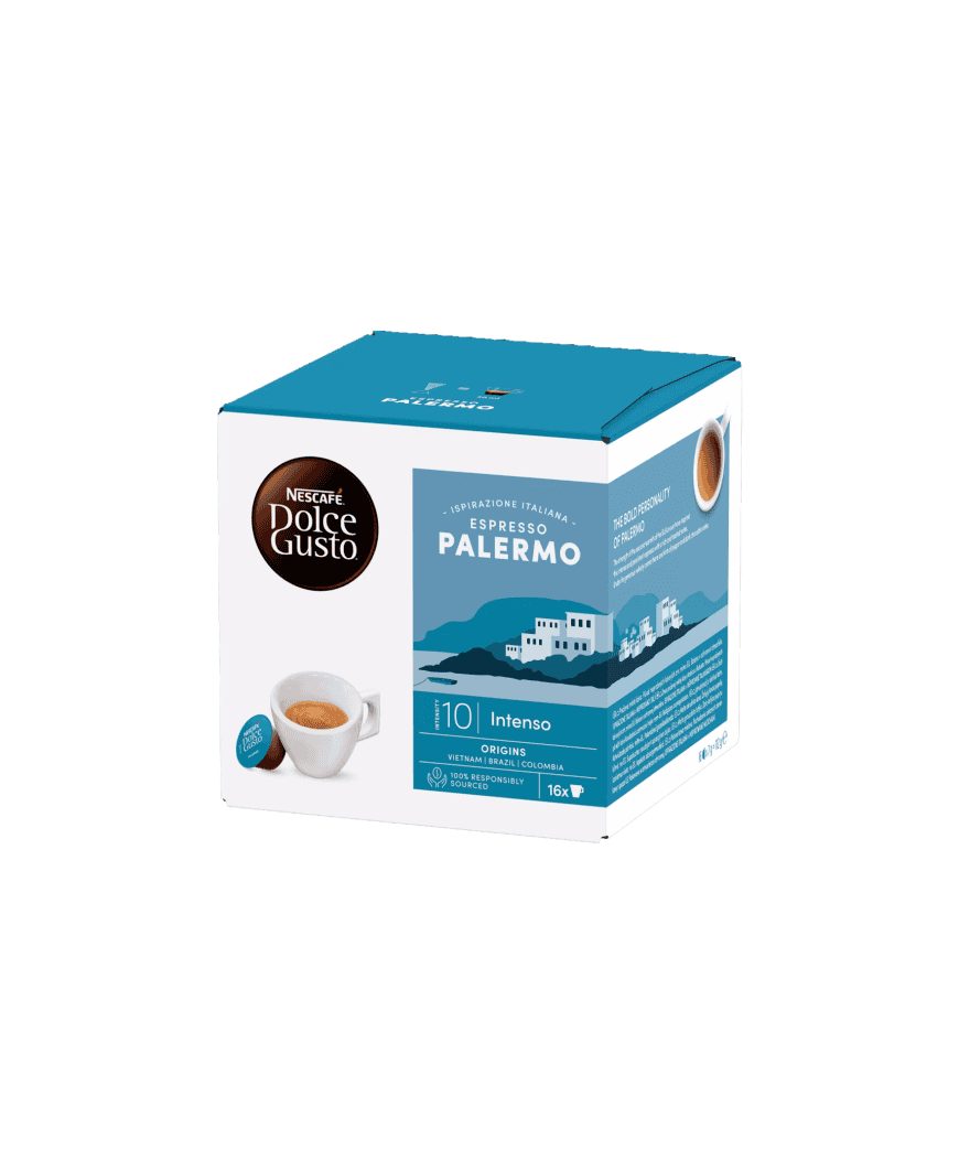 Kavos kapsulės Nescafe® Dolce Gusto® aparatams Espresso Palermo, 16 vnt.