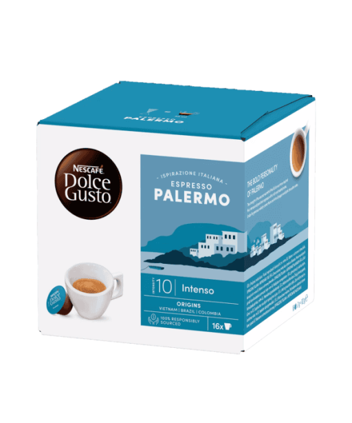 Kavos kapsulės Nescafe® Dolce Gusto® aparatams Espresso Palermo, 16 vnt.