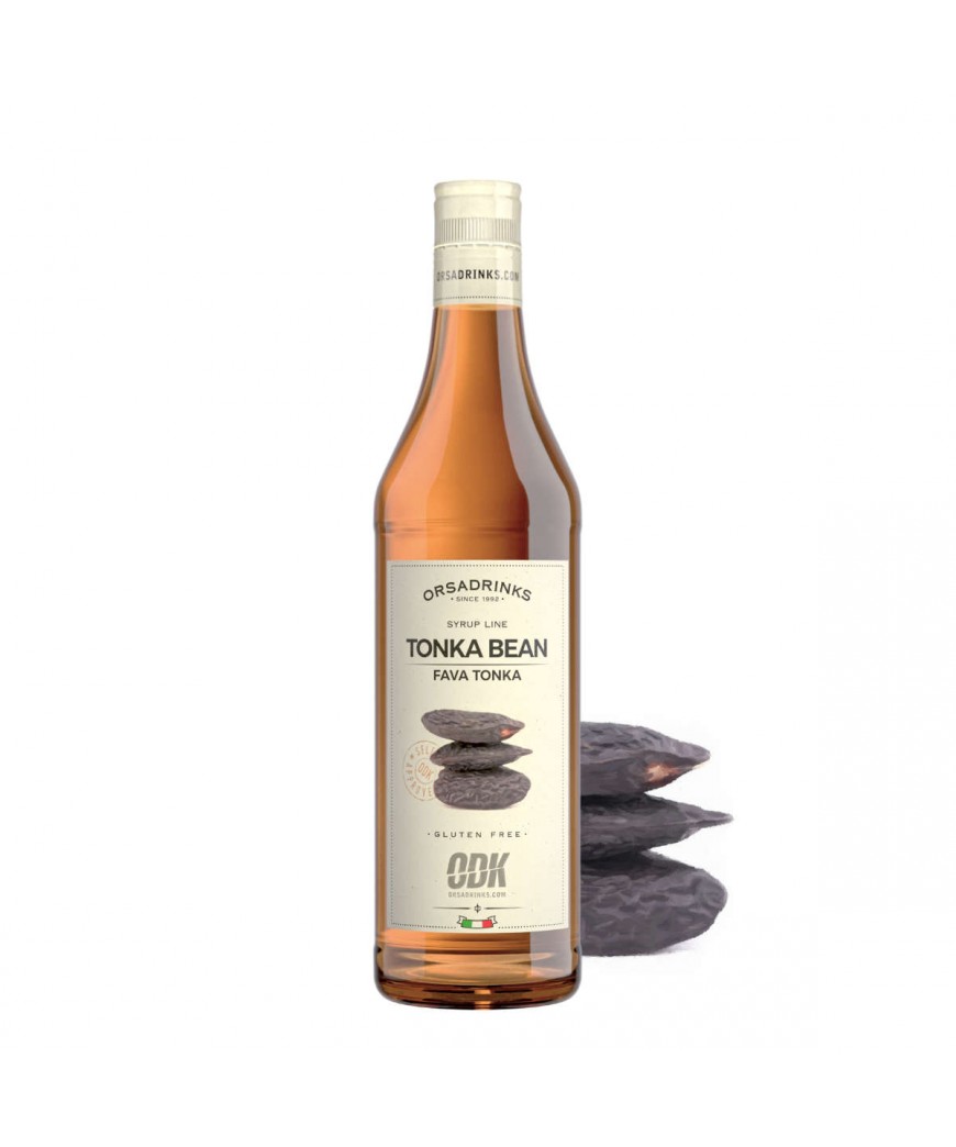 Sirupas kavai Tonka vanilės pupelių Orsa Drinks "Tonka Bean", 750 ml