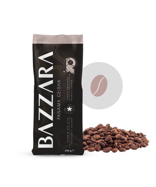 Bazzara Panama Geisha rūšinės specialty kavos pupelės