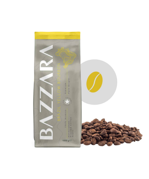 Bazzara Brazil Yellow Bourbon rūšinės specialty kavos pupelės