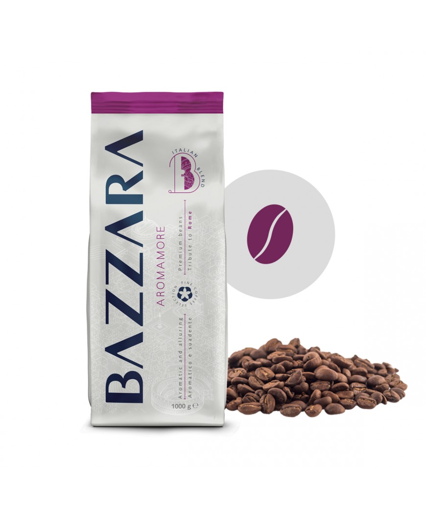 Kavos pupelės Bazzara Aromamore, 1 kg