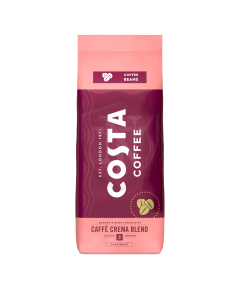 Costa Coffee Caffe Crema Blend kavos pupelės, 1 kg.