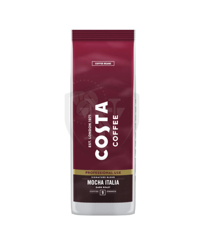 Costa Coffee Mocha Italia Dark kavos pupelės, 1 kg.