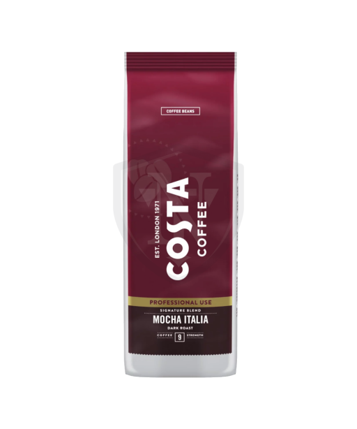 Costa Coffee Mocha Italia Dark kavos pupelės, 1 kg.
