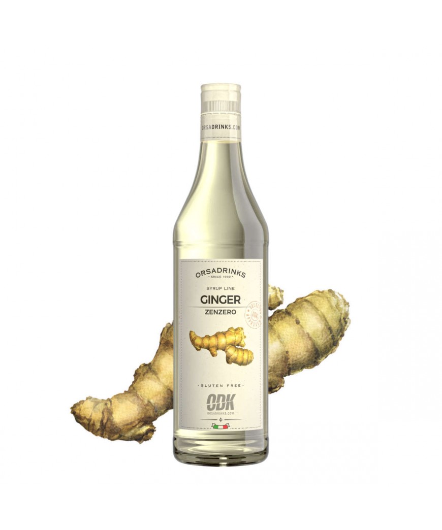 ODK Ginger sirupas kokteliams imbiero skonio,
