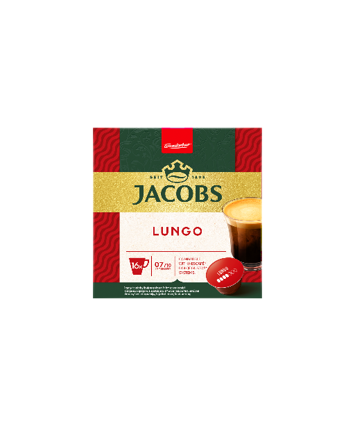 Kavos kapsulės Jacobs® Dolce Gusto® Lungo, 16 vnt.