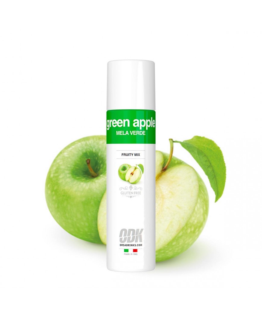 Žaliųjų obuolių tyrė Orsa Drinks "Green Apple Fruit Mix", 750 ml