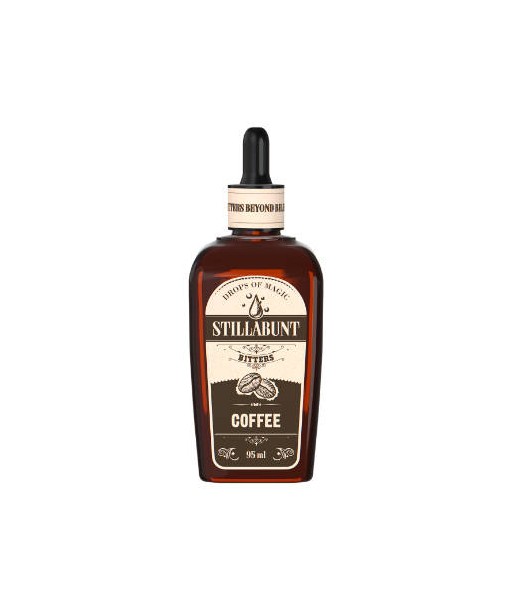 Nealkoholinis biteris kokteliams kavos skonio Stillabunt "Coffee Bitters", 95 ml Nealkoholinis biteris kokteliams kavos skonio Stillabunt "Coffee Bitters", 95 ml