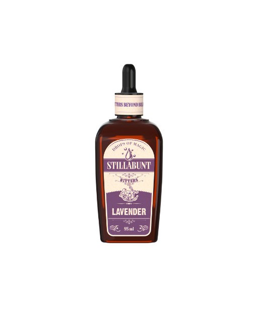 Nealkoholinis biteris kokteliams levandų skonio Stillabunt "Lavender Bitters", 95 ml Nealkoholinis biteris kokteliams levandų skonio Stillabunt "Lavender Bitters", 95 ml