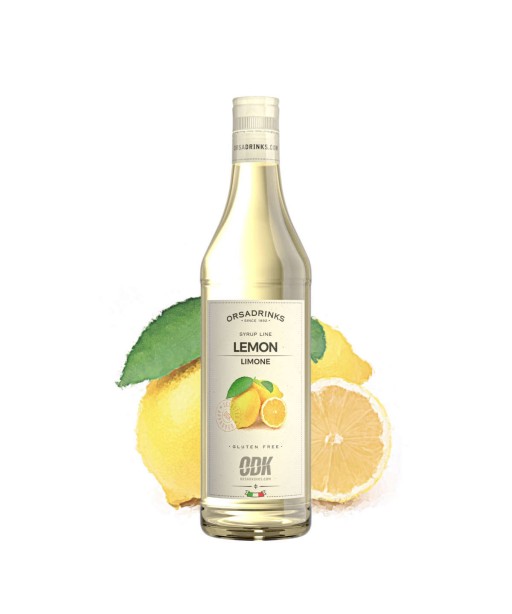 Sirupas kokteliams citrinų skonio Orsa Drinks "Lemon", 750 ml.