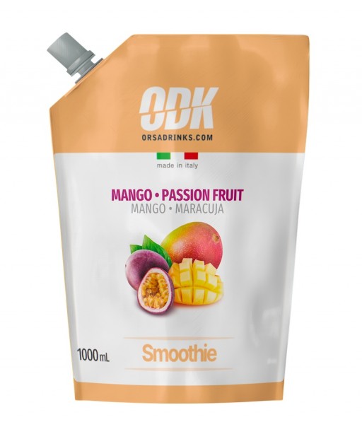 Glotnutis mangų ir pasiflorų ODK “Mango Passion Fruit Smoothie”, 1000 ml