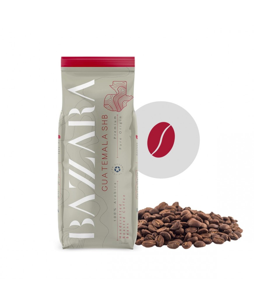 Rūšinės kavos pupelės Bazzara Guatemala SHB, 1 kg