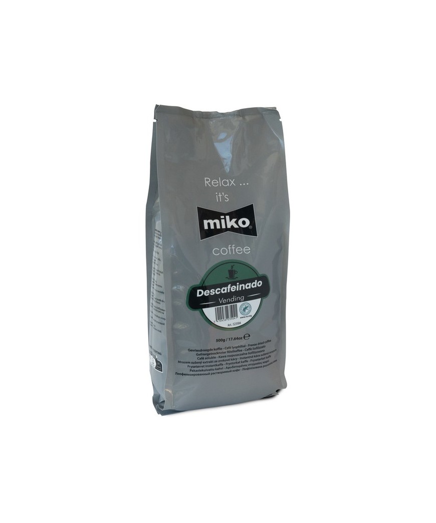 Tirpi kava be kofeino "Miko Descafeinado", 500 g