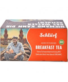 Juodoji arbata Büdel “Mr Petersens Breakfast Tea”, 20 vnt.