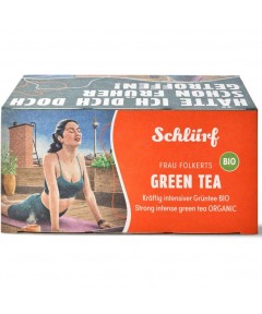 Žalioji arbata Büdel “Mrs Folkerts Green Tea”, 20 vnt.