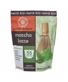 Japoniškos matcha arbatos mišinys David Rio "Hero Blend Matcha Latte ", 300 g.