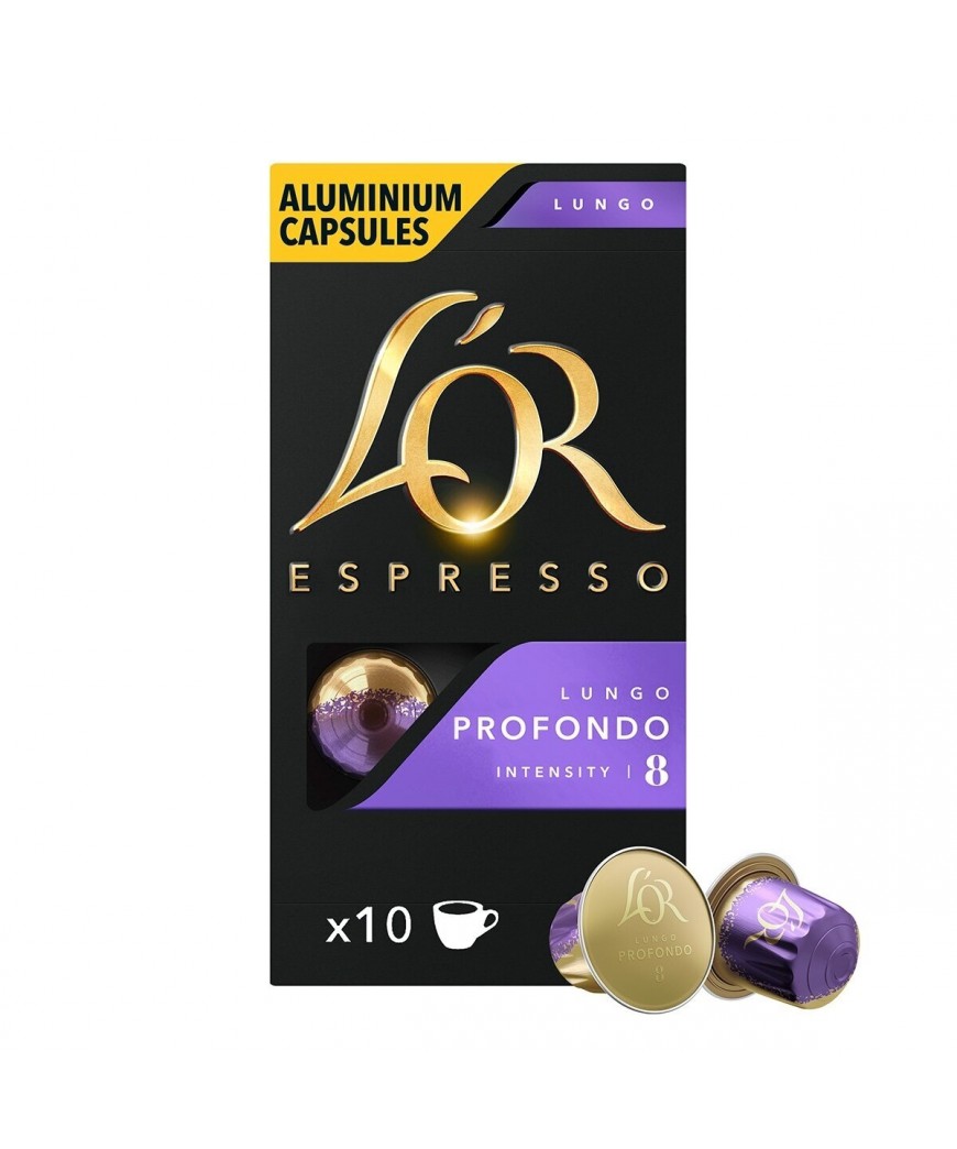 Kavos kapsulės Nespresso® aparatams LÓR Profondo