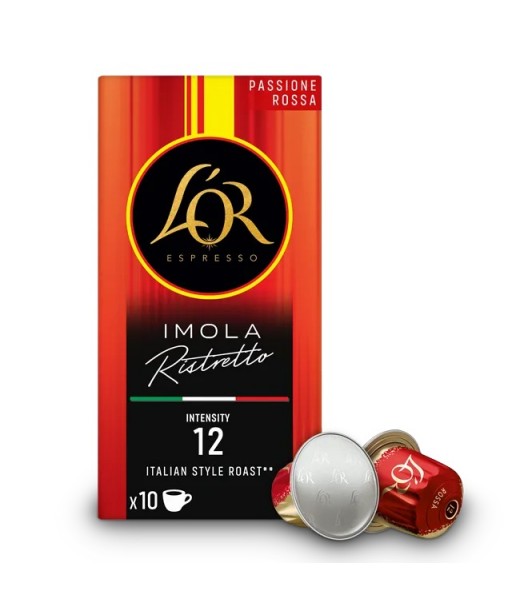 Kavos kapsulės Nespresso® aparatams LÓR Ferrari Imola Ristretto,
