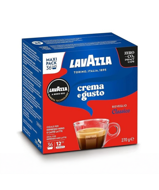 Kavos kapsulės Lavazza A Modo Mio aparatams Creme e Gusto Classico