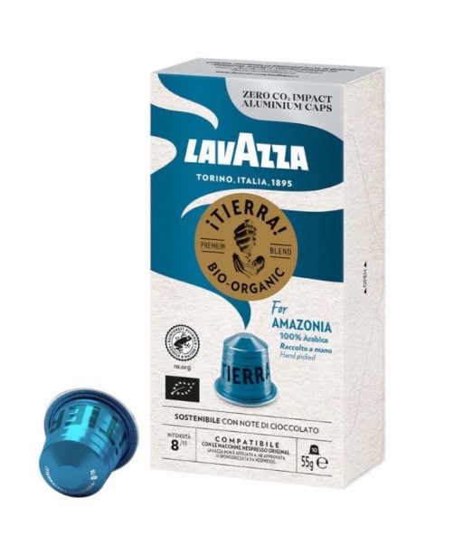 Ekologiškos kavos kapsulės Nespresso® aparatams Lavazza Tierra for Amazonia , 10 vnt